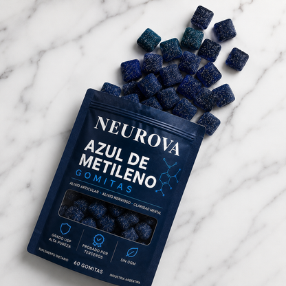 Gomitas para el alivio articular, nervioso y enfoque mental