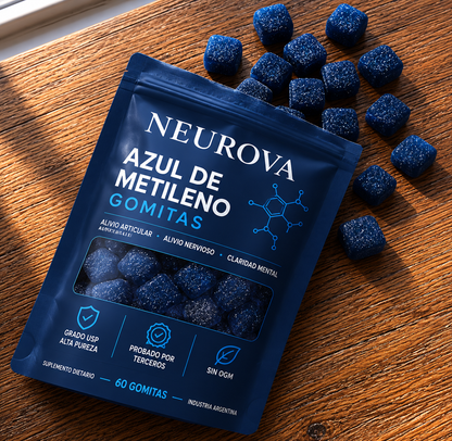 Gomitas para el alivio articular, nervioso y enfoque mental
