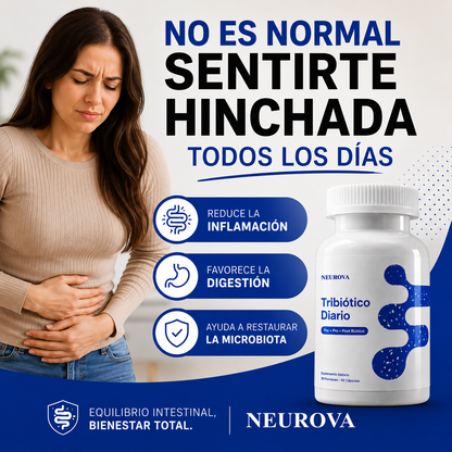 Tribiótico | Cuida tu intestino, tu peso y tu energía