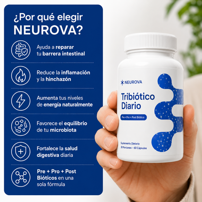 Tribiótico | Cuida tu intestino, tu peso y tu energía