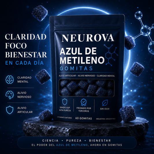 Gomitas para el alivio articular, nervioso y enfoque mental